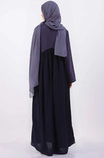 Load image into Gallery viewer, Color Block Gather Abaya