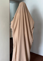 Load image into Gallery viewer, Saudi or Irani Jilbab Full Length Blue and Nose Pc Firdous Fabric