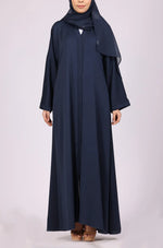 Load image into Gallery viewer, Navy Blue Zoom Abaya