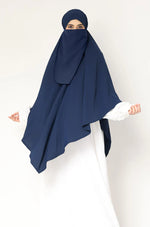 Load image into Gallery viewer, Khimar Single Layer Persian Blue