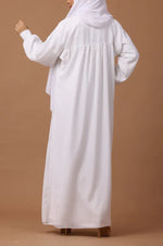 Load image into Gallery viewer, Deep Blush Nida Abaya Dress