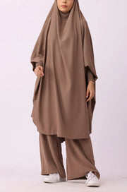 Modest Two-Piece Jilbab Set for Women