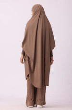 Load image into Gallery viewer, Modest Two-Piece Jilbab Set for Women