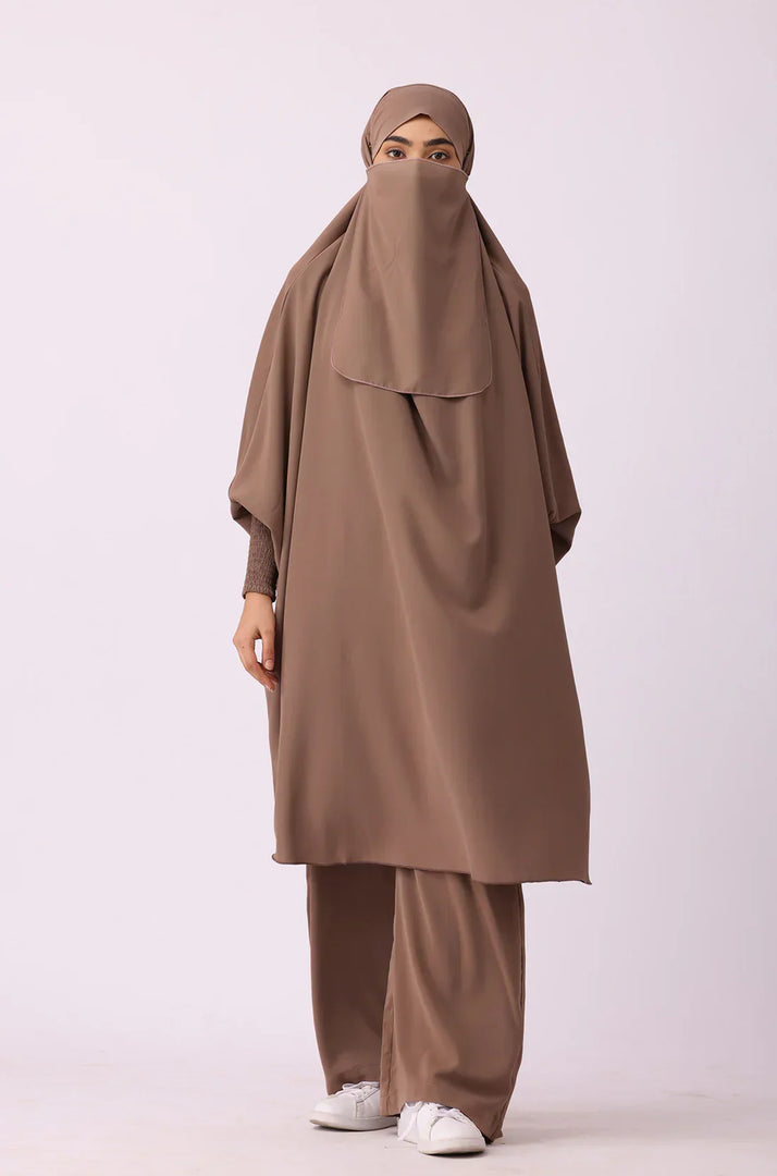 Modest Two-Piece Jilbab Set for Women