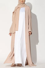 Load image into Gallery viewer, Peach Zoom Abaya