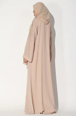 Load image into Gallery viewer, Peach Zoom Abaya