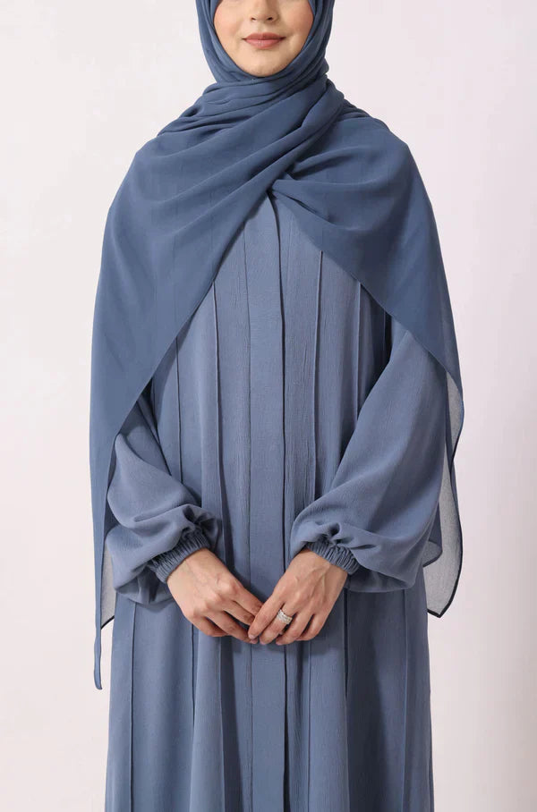 Simple Pleated Abaya